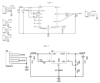 回路図 - STMicroelectronics STEVAL-QUADV01 評価ボード